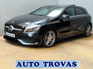 Mercedes-Benz A 180 2016 1.5 AMG LINE SPORT ΗΛΙΟΡΟΦΗ AYTOMATO F1 ΑΠΟΣΥΡΣΗ Ε-thumb-17