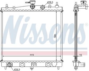 NS62902A - NISSENS Ψυγείο, ψύξη κινητήρα