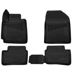 NOVLINE ELEMENT3D2564210/NV ΠΑΤΑΚΙΑ ΣΕ ΣΚΑΦΗ TPE ΛΑΣΤΙΧΟ ΓΙΑ KIA PICANTO HTB 2017+ ΣΕ ΜΑΥΡΟ ΧΡΩΜΑ - 4 ΤΕΜ.