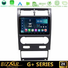 Bizzar G+ Series Ford Mondeo 2004-2007 8core Android14 6+128GB Navigation Multimedia Tablet 9"