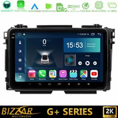 Bizzar G+ Series Honda HR-V 8core Android14 6+128GB Navigation Multimedia Tablet 9"