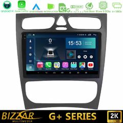Bizzar G+ Series Mercedes C Class (W203) 8core Android14 6+128GB Navigation Multimedia Tablet 9"