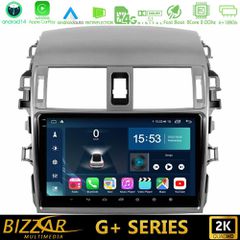 Bizzar G+ Series Toyota Corolla 2008-2010 8core Android14 6+128GB Navigation Multimedia Tablet 9"
