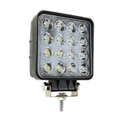 AMIO 01700/AM Προβολέας Εργασίας LED AWL05 FLAT 4000lm 48W 9-60V 16LED - Ισχυρός Φωτισμός & Απόδοση σε Δύσκολες Συνθήκες - 108x108x57mm - 1 Τεμ.