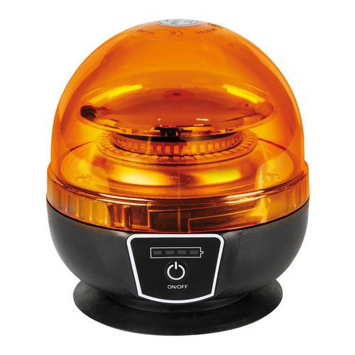 LAMPA L7299.4 ΦΑΡΟΣ ΜΑΓΝΗΤΙΚΟΣ+ΒΕΝΤΟΥΖΑ RL-11 9-30V+230V ΕΠΑΝΑΦΟΡΤΙΖΟΜΕΝΟΣ ΠΟΡΤΟΚΑΛΙ 45 LED ΜΕ ΣΠΙΡΑΛ 380cm (128x140mm)