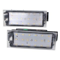 M-TECH CLP043/MT RENAULT ΦΩΤΑ ΠΙΝΑΚΙΔΑΣ LED 2ΤΕΜ.