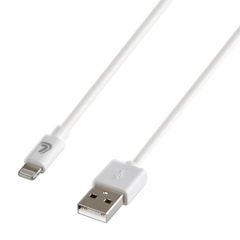 LAMPA L3880.7/T ΚΑΛΩΔΙΟ ΦΟΡΤΙΣΗΣ ΚΑΙ ΣΥΓΧΡΟΝΙΣΜΟΥ 100 cm APPLE 8 PIN ESSENTIALS LINE (ΛΕΥΚΟ)