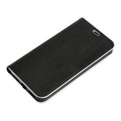 LAMPA L.P14950/T APPLE iPHONE X ΘΗΚΗ ΚΙΝΗΤΟΥ CLUB ΜΑΓΝΗΤΙΚΗ ΜΑΥΡΗ ΔΕΡΜΑΤΙΝΗ GOLD LINE