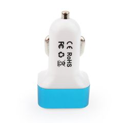 AMIO 01028/AM Φορτιστής Αυτοκινήτου USB Dual με Βολτόμετρο και Ένδειξη Κατανάλωσης τάση λειτουργίας 12-24V απόδοσης 3A για Επιβατικά Αυτοκίνητα και Φορτηγά - 1 τεμ.
