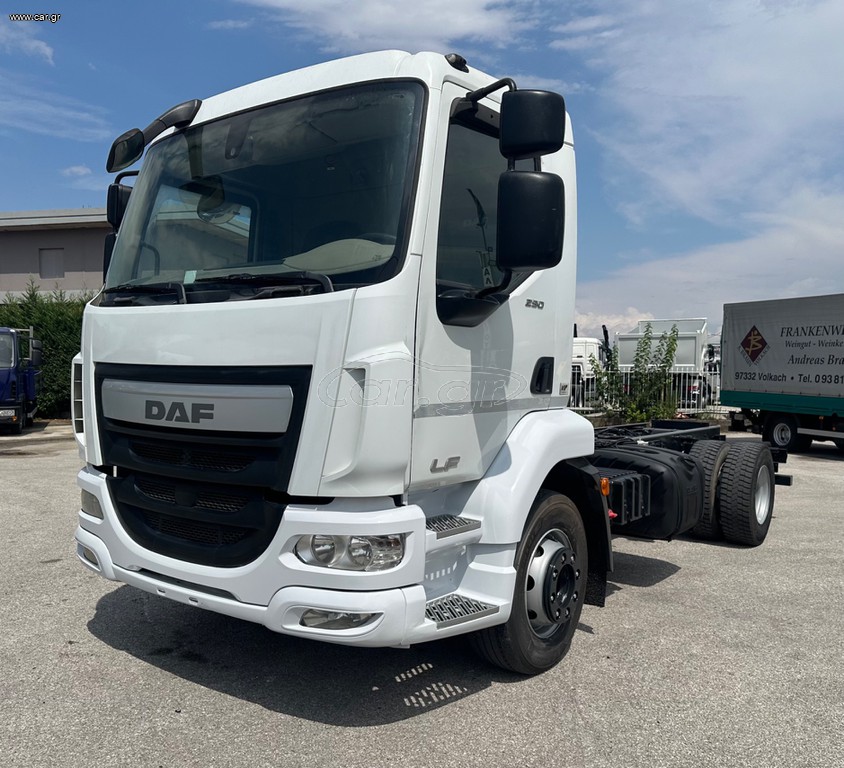 Ανατροπή + Γερανός DAF 2018 LF 55.290 euro6 Μηχανικο σασμαν 16Μικτο-Αντλια ανατροπης