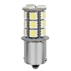LAMPA 5793.4-LM ΛΑΜΠΑΚΙ P21W 12V BA15s HYPER-LED48 ΛΑΜΠΑΚΙ P21W 12V ΒΑ15s HYPER-LED48 16SMDx3chips ΛΕΥΚΟ ΦΩΣ 20x42mm Moνοπολικό λαμπάκι με λευκό φωτισμό κατάλληλο για φώτα φλας, φρένων, θέσεως. Σε συσ