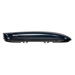 MENABO 16910/MB Μπαγκαζιέρα Οροφής Mania 580 Duo Διπλό Άνοιγμα Black με Δαγκάνες Crab (Μαύρη / Γυαλιστερή 224,4x89x36,4cm) για Ασφαλή Μεταφορά Φορτίου - 1 Σετ