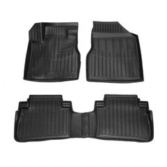 RACE AXION 5014324/ST Πατάκια Τύπου Σκαφάκια Για Nissan Murano (Z51) 2008-2014 5πορτο Λάστιχο Σκαφάκια Προστατευτικά Με Κουμπώματα υλικό Λάστιχο για Επιβατικά Αυτοκίνητα - 4 τεμ.