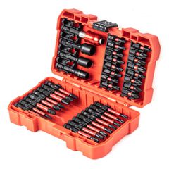 AMIO 04782/AM Σετ Καρυδάκια & Μύτες Καστάνιας 25/50mm Heavy Duty σε Βαλιτσάκι για Σταθερή Τοποθέτηση Εργαλείου & Καθημερινή Χρήση – 36 Τεμ.