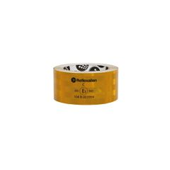 LAMPA L.RA7155S Ανακλαστική Ταινία Σήμανσης Value Κίτρινη 12,5 m Πλάτος 50 mm – Πιστοποίηση ECE-48 / ECE-104 - 1 τεμ.