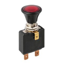 LAMPA L4556.9 ΔΙΑΚΟΠΤΗΣ PUSH-PULL 14,2mm 12/24V 50A ΜΕ ΚΟΚΚΙΝΟ LED