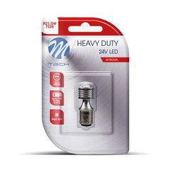M-TECH LB9812W-01B/MT P21/5W 24V BAY15d 4xHP LED CAN-BUS ΛΕΥΚΟ HEAVY DUTY BLISTER - 1 Τεμ.