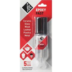 Κατασκευαστική Κόλλα 2 Συστατικών Elastotet Epoxy Fast 28ml