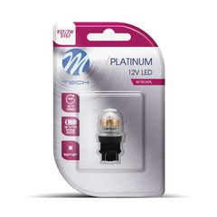 M-TECH LB831W-01B/MT P27/7W 3157 12/24V W2.5x16q 2,8W 15xSMD LED ΛΕΥΚΟ CANBUS BLISTER - 1ΤΕΜ.
