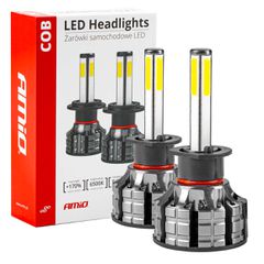AMIO 02842/AM Λάμπες LED H1 τύπου 4Size Series τάση λειτουργίας 12/24V απόδοσης 38W για Επιβατικά Αυτοκίνητα και Φορτηγά - 2 τεμ.