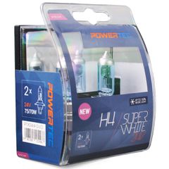 M-TECH PTXSW4-DUO/MT H4 24V 75/70W 3.450K P43t POWERTECK SUPERWHITE BLISTER 2ΤΕΜ.