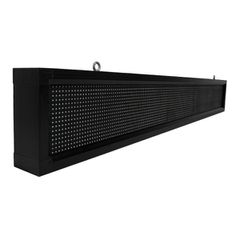 Κυλιόμενη Ψηφιακή Επιγραφή P10 Μονής Όψης LED AC 220-240V Αδιάβροχο IP54 Πράσινο - WiFi Control μέσω FK APP - Αισθητήρας Θερμοκρασίας & Υγρασίας - Μ168 x Π9 x Υ24cm - 2 Χρόνια Εγγύηση