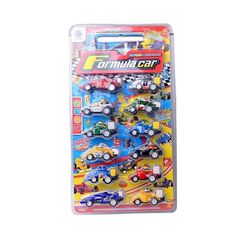 Σετ αυτοκινητάκια με Pull Back - 12pcs - 1988C - 233155