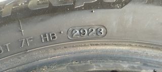 Xειμερινά Ελαστικά -- HANKOOK 185/60/15 -Τετράδα Σε αρίστη κατάσταση-(MADE IN HYNGARY)- με μόνο 8.000 χιλιόμετρα σαν καινούργια τέλος του 2023 κατασκευή-thumb-4