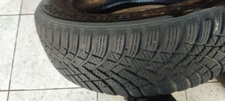 Xειμερινά Ελαστικά -- HANKOOK 185/60/15 -Τετράδα Σε αρίστη κατάσταση-(MADE IN HYNGARY)- με μόνο 8.000 χιλιόμετρα σαν καινούργια τέλος του 2023 κατασκευή-thumb-1
