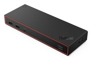 Lenovo ThinkPad USB4 Smart Dock 5500 Docking Station με HDMI/DisplayPort 4K PD Ethernet, 4 Οθονών, Μαύρο
