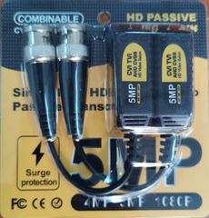 FTT10-016 1 Channel Passive HD Video Balun 5MP (ζευγος) - FTT10-016