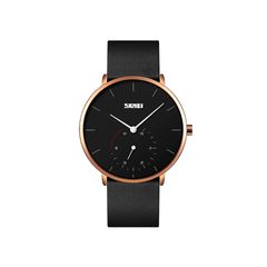 Αναλογικό ρολόι χειρός - Skmei - 9213 - Black/Gold