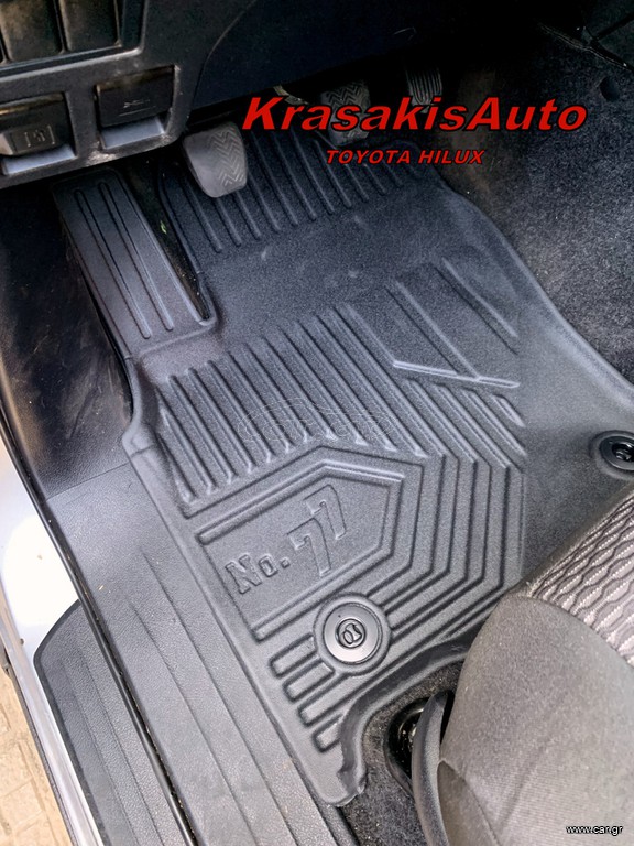 Σκαφάκια Αυτοκινήτων 3D Frogum No77 σε Toyota HiLux (διπλοκάμπινο)