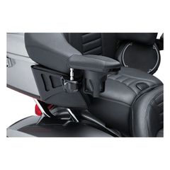 Kuryakyn, passenger armrest set. Gloss black-thumb-4