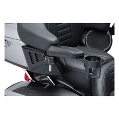 Kuryakyn, passenger armrest set. Gloss black-thumb-3