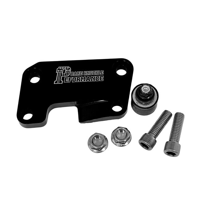 Bare Knuckle Performance, kickstand lowering/lift kit. Black