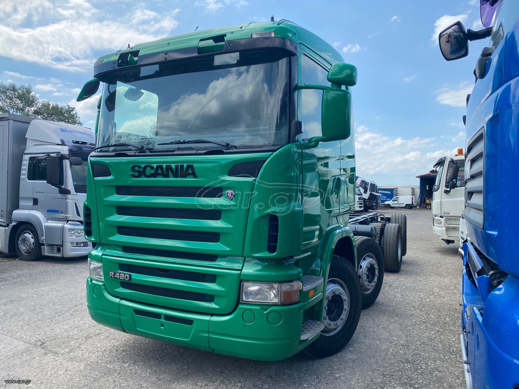 Σασί Scania 2007 R420   8x2. Ευρο 5   ΣΑΣΙ