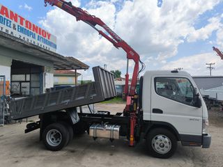 Ανατροπή + Γερανός Mitsubishi 2006 CANTER FUSO  6C14-thumb-2