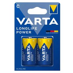 VARTA Longlife Power C LR14 1.5V Αλκαλικές Μπαταρίες (Συσκευασία 2 Τεμαχίων)