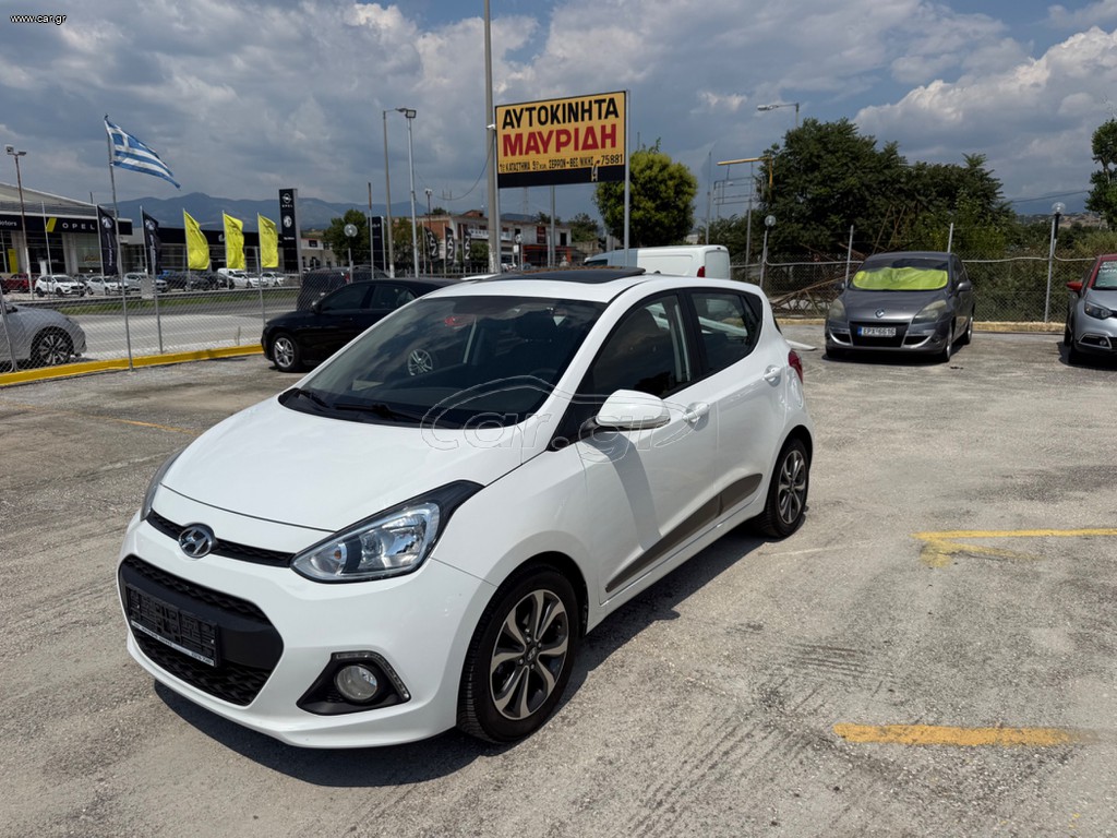 Hyundai i 10 2016 1.2 87HP ΗΛΙΟΡΟΦΗ ΚΛΙΜΑ ΑΥΤ/ΠΙΛΟΤΟ ΦΟΥΛ ΕΞΤΡΑ