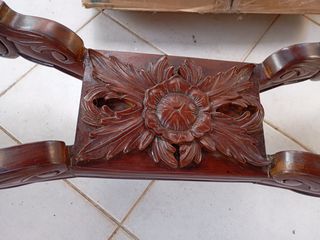 Τραπέζι Μαλαισία, μαόνι, Hand made-thumb-3