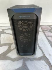 Cougar MX410 Mesh-G RGB Gaming Midi Tower Κουτί Υπολογιστή με Πλαϊνό Παράθυρο Μαύρο