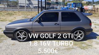 Volkswagen Golf 1989 Golf mk2 γνησιο GTI 1.8 16v turbo