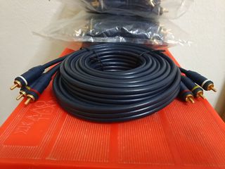 Καλώδιο (cable) 3 x RCA male σε 3 x RCA male HQ 5 μέτρα