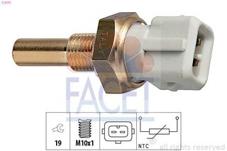 Αισθητήρας, θερμοκρ. ψυκτικού υγ Made in Italy - OE Equivalent FACET 73171