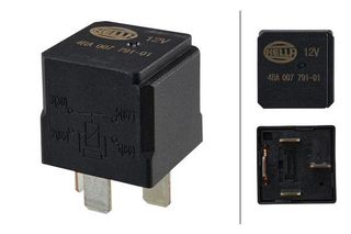 Ρελέ, ρεύμα λειτουργίας HELLA 4RA007791011