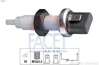 Διακόπτης των φώτων φρένων Made in Italy - OE Equivalent FACET 71000