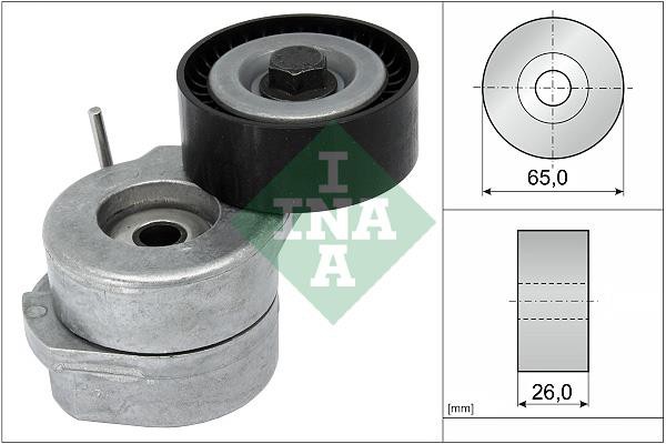Τεντωτήρας ιμάντα, ιμάντας poly- INA 534005310