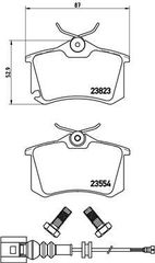 Σετ τακάκια, δισκόφρενα PRIME LINE BREMBO P85066