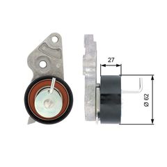 Τεντωτήρας, οδοντ. ιμάντας PowerGrip™ GATES T43127